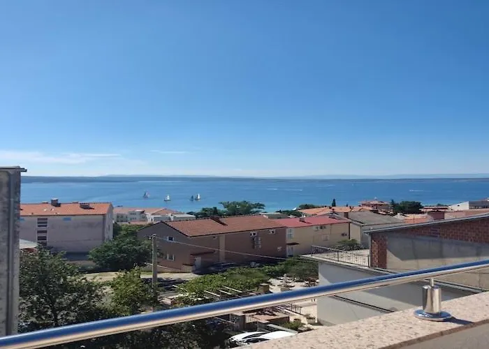 Ana With Sea View - Two Bedroom With Terrace And Sea View Appartement Crikvenica